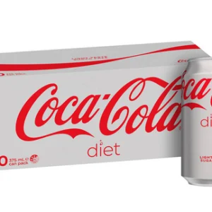 Coca - Cola Diet Soft Drink Multipack Cans 375ml X 10 Pack