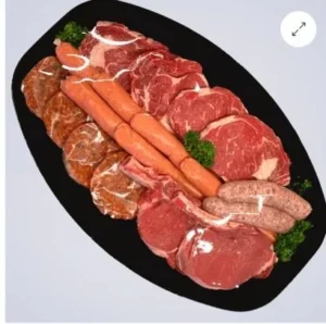 Prime Cuts Of Meat, Sausages And Burgers box | each